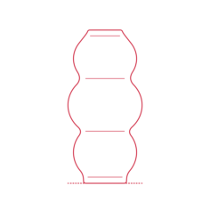 Objects Decorative Vases Muse Vase Large Outline Svg Vector, Free Vectors File